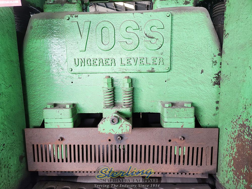 36" x .5" Herr Voss #36-4 1/2-11-3, precision leveler straightener, (11) 4.5" rolls, 25 HP, rebuilt 2007 - Image 3