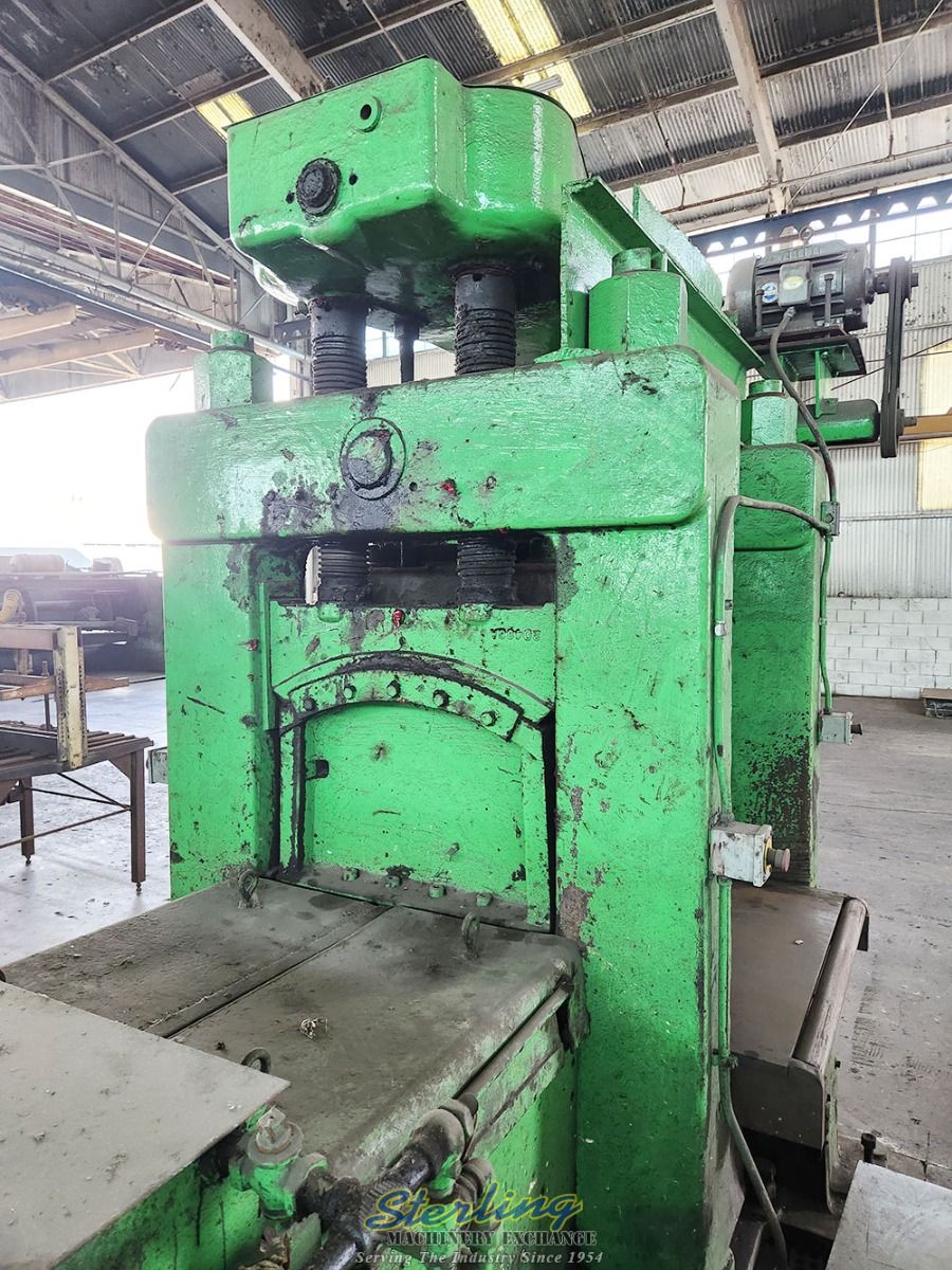 36" x .5" Herr Voss #36-4 1/2-11-3, precision leveler straightener, (11) 4.5" rolls, 25 HP, rebuilt 2007 - Image 4