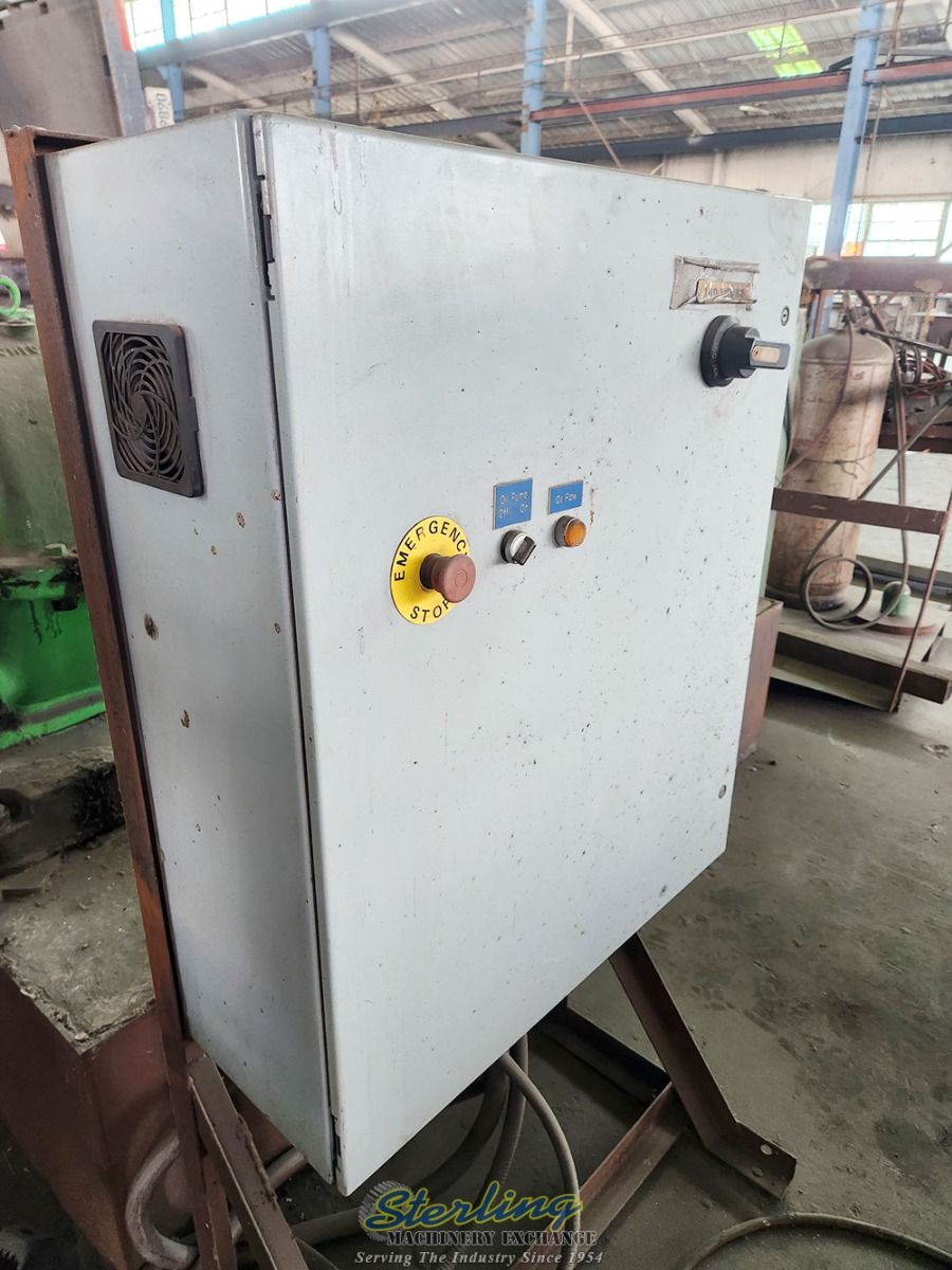 36" x .5" Herr Voss #36-4 1/2-11-3, precision leveler straightener, (11) 4.5" rolls, 25 HP, rebuilt 2007 - Image 10
