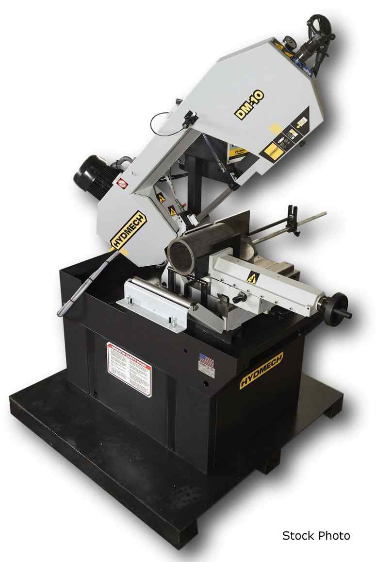 8.66" x 11" Hyd-Mech #DM-10, horizontal bandsaw, 1" x 9' 8" Blade, 2/2.4 HP, new - Image 1