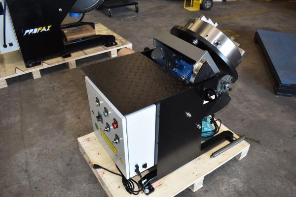 500 lb. Profax #WP-500, welding positioner, 16" WPC-16 chuck, power tilt - Image 3