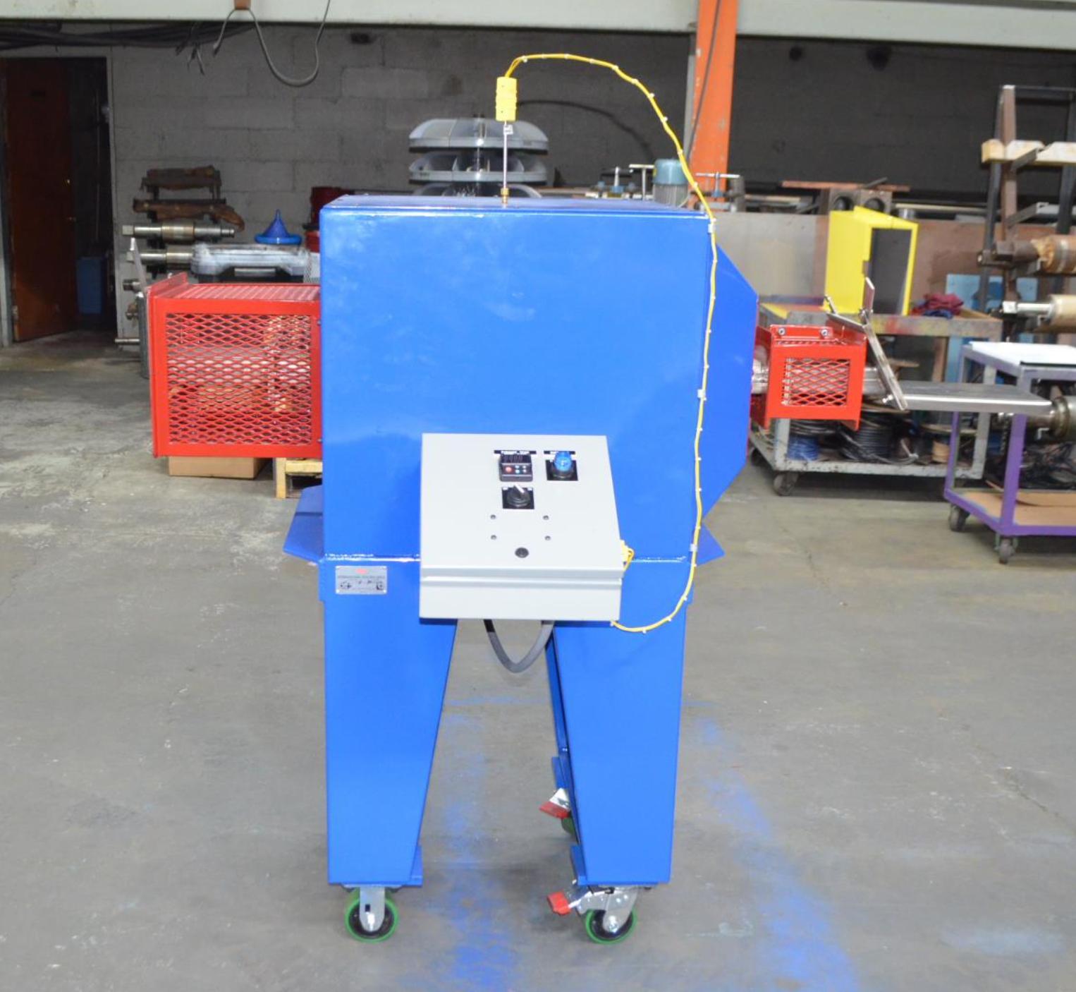 Custom in-line push thru pre-heating furnace, IRM, 12" L x 5" width x 2.25" H, new - Image 1