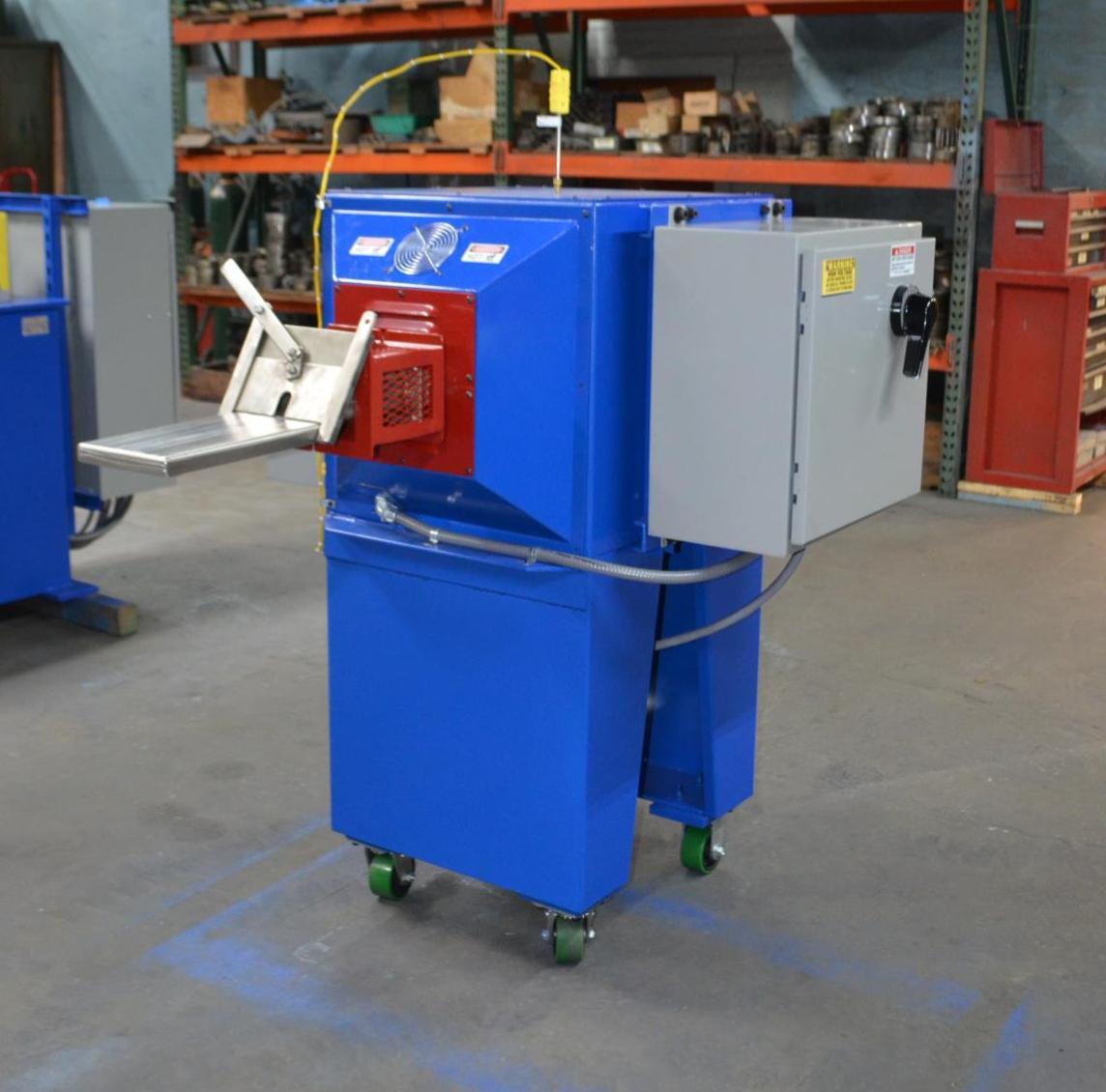 Custom in-line push thru pre-heating furnace, IRM, 12" L x 5" width x 2.25" H, new - Image 3