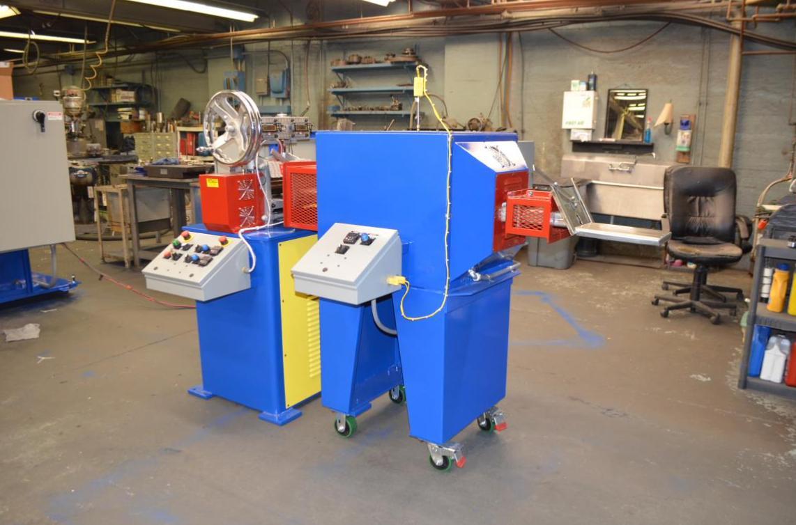 Custom in-line push thru pre-heating furnace, IRM, 12" L x 5" width x 2.25" H, new - Image 5