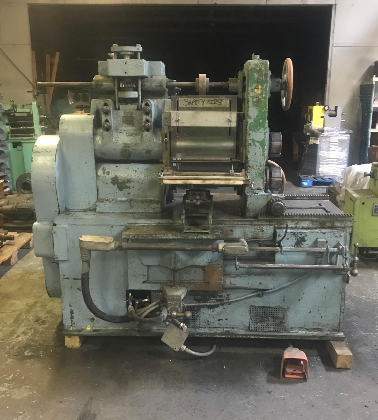 14" x 4.25" Ruesch #146, slitter with single recoiler & tooling, 25 HP - Image 1