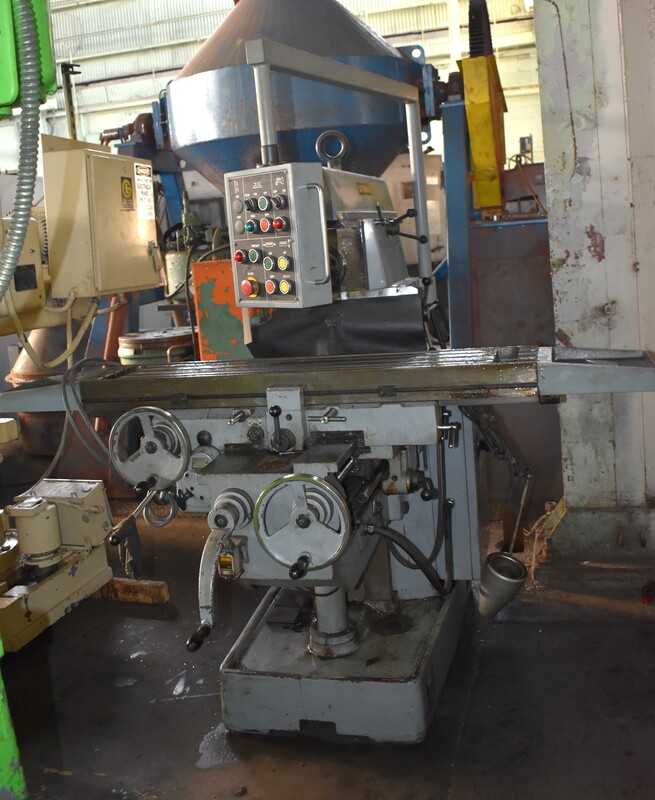 Supermax #YCM-2H, heavy-duty horizontal mill, pendant Control, 11" x52" table work surface, 5 HP - Image 2