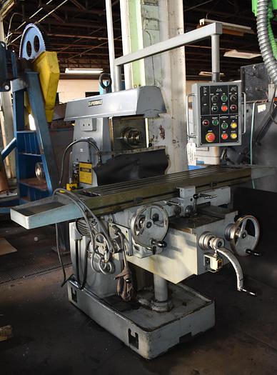 Supermax #YCM-2H, heavy-duty horizontal mill, pendant Control, 11" x52" table work surface, 5 HP - Image 4