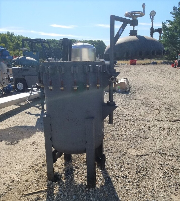 7" Two Guys Mechanical Contractors, (3) Bag/Basket Carbon Steel Multi-basket Filter, 300 psi @ 650/20 &deg;F - Image 2