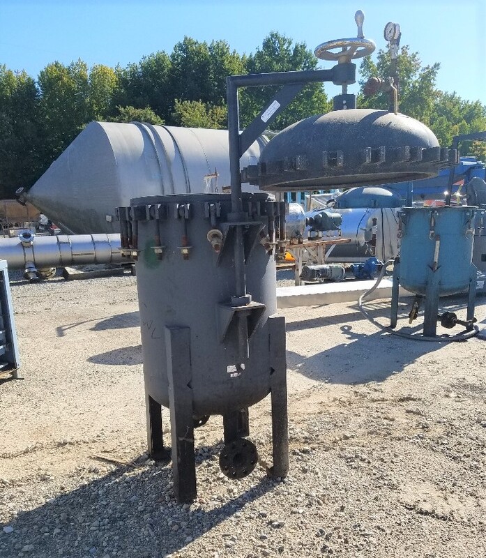 7" Two Guys Mechanical Contractors, (3) Bag/Basket Carbon Steel Multi-basket Filter, 300 psi @ 650/20 &deg;F - Image 3