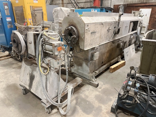 4.5" Pelletizing line, Stainless Steel water trough, Cumberland pelletizer, Witte 2 deck classifier - Image 1