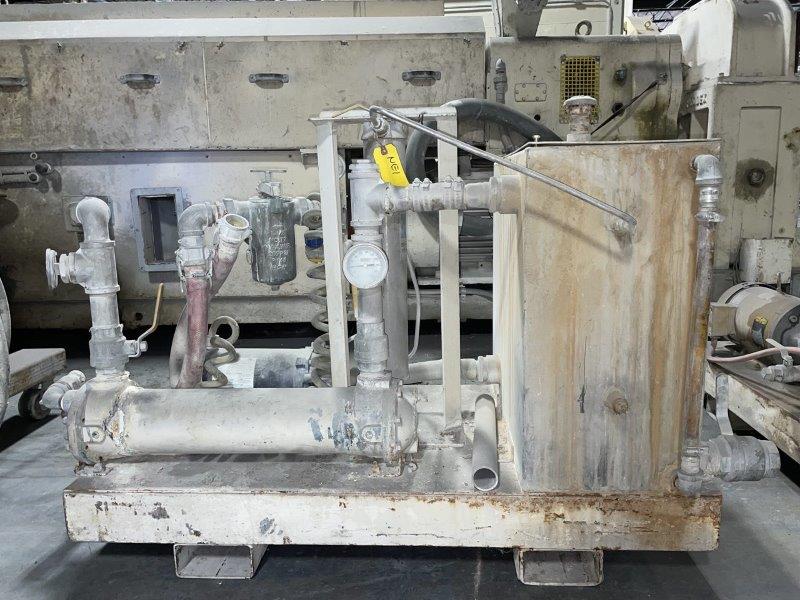 4.5" Pelletizing line, Stainless Steel water trough, Cumberland pelletizer, Witte 2 deck classifier - Image 9