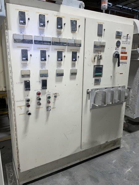 4.5" Pelletizing line, Stainless Steel water trough, Cumberland pelletizer, Witte 2 deck classifier - Image 10