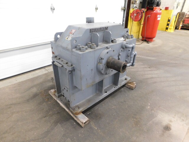 2587 HP @ 1785 RPM, Philadelphia #215HSD, high speed gear drive, 8462 RPM out, 1.00 -4.740 ratio, rebuilt - Image 2
