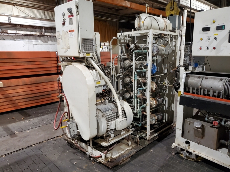 2.5" Davis Standard #25IN25, cold feed rubber extruder, 20:1 L/D, 17.26:1 G/B, 40 HP, 1994 - Image 1