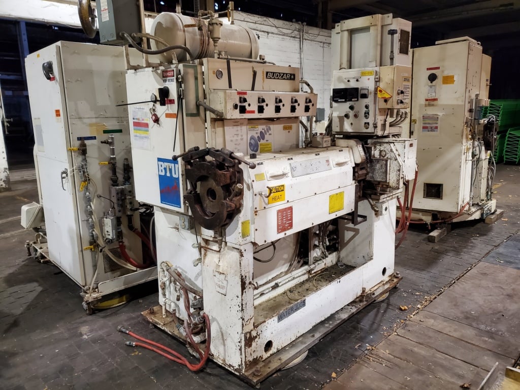2.5" Davis Standard #25IN25, cold feed rubber extruder, 20:1 L/D, 17.26:1 G/B, 40 HP, 1994 - Image 10