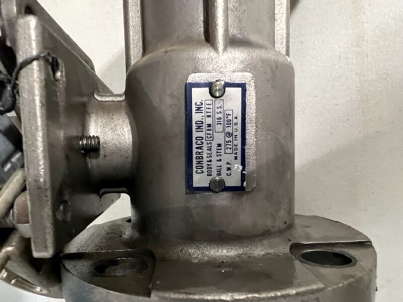 1-1/2" Conbraco Ind. #CFM8-RTFE, Stainless Steel Stainless Steel Ball Valve, 275 psi, (3) Apollo Conbraco - Image 3