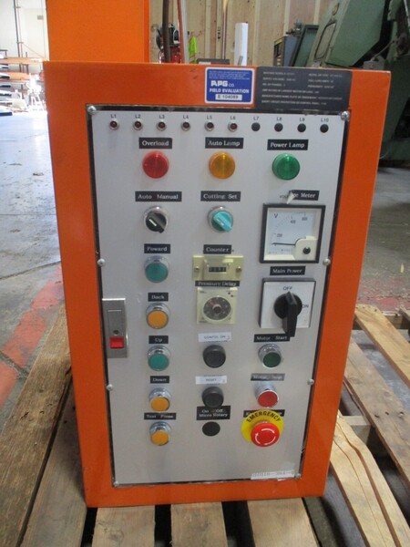 30 Ton, Hudson #NF-500CL, precision sheet hydraulic die cutting press - Image 3