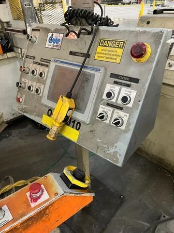 10000 lb. CWP #4.5RM-24 / SMX-24, coil feed line, 24" W, 72" OD, 15.5"-20.5" ID, 3-leaf mandrel, hydraulic - Image 8