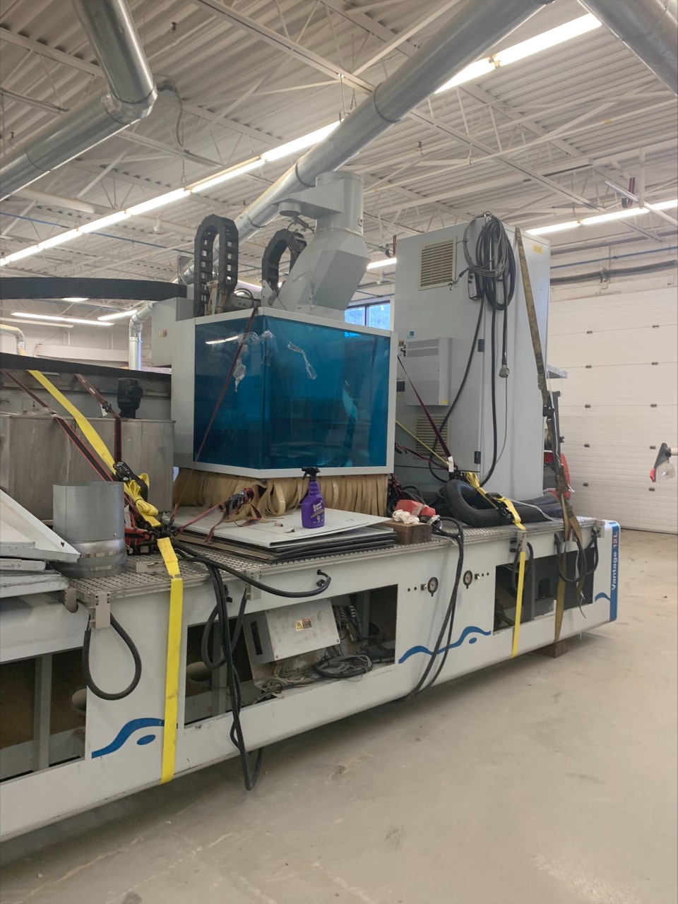 Homag #BOF-3111/37/15/R, CNC Router, 60" x 144" working area, Gridded, Pneumatic reference stops, Vacuum - Image 7