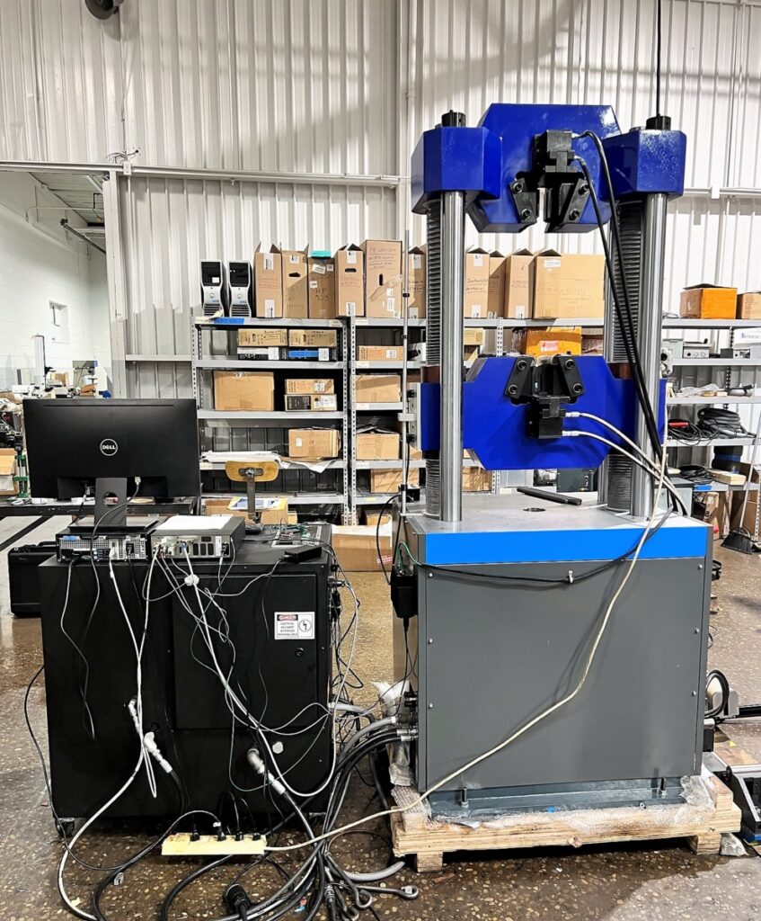 60000 lbf (300kN) Frank Bacon #FB-300H, Tension Testing, 6" testing stroke - Image 6