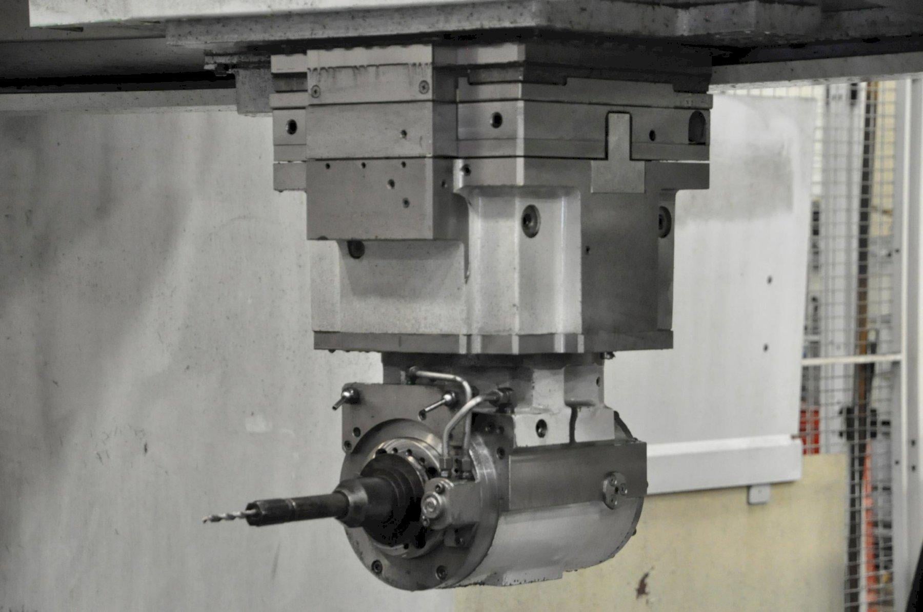Mitsubishi #MVR-40, CNC vertical bridge mill, 80 automatic tool changer, 244" X Travel, 157.5" Y Travel - Image 9