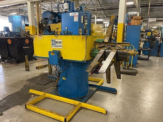 18" x .125" Dallas #DRF-418RH, servo feedline, 6000 lb. 18" W, 9-roll diameter, entry cascade rolls, 2000 - Image 2
