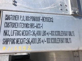 2814 sq.ft., 340 PSI, Kelvion, Air Fin Cooler, 59030 sq.ft. extended, 480°F, 13' bundle width, 2016 - Image 6