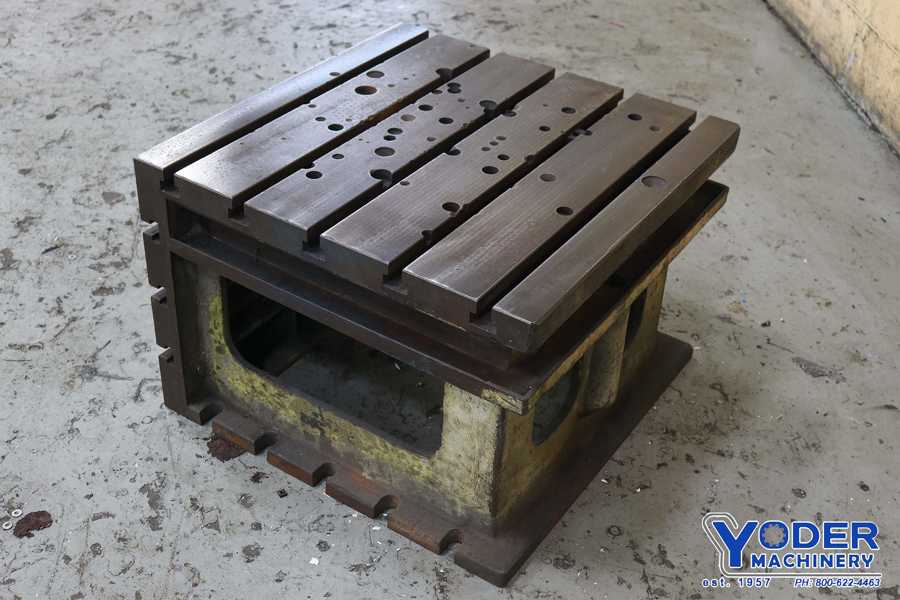Carlton T-slot box drill table, 28 x 28 x 20, #66499 - Image 3