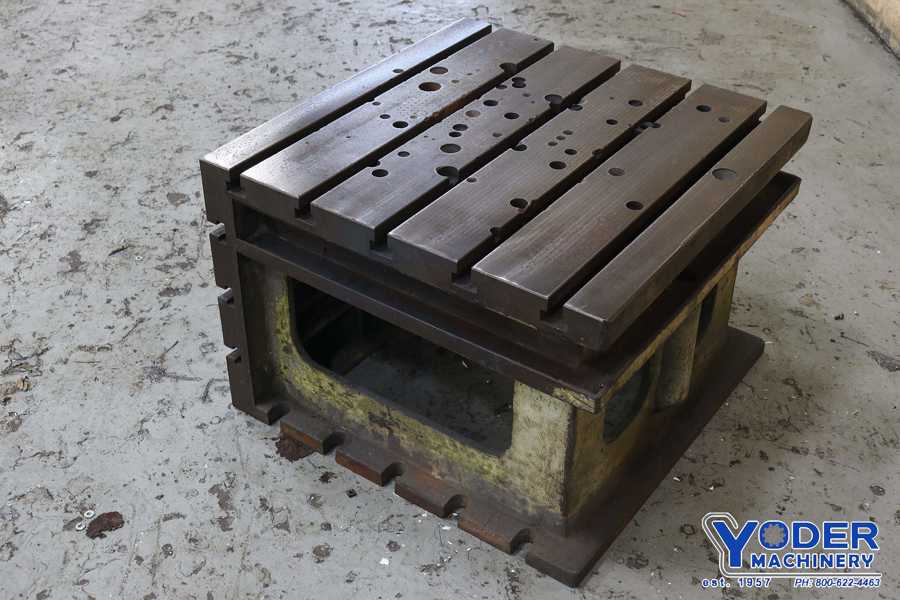 Carlton T-slot box drill table, 28 x 28 x 20, #66499 - Image 4