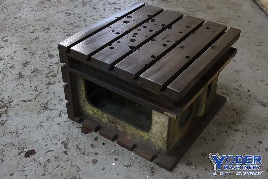 Carlton T-slot box drill table, 28 x 28 x 20, #66499 - Image 5