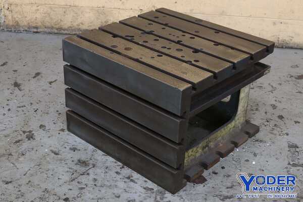 Carlton T-slot box drill table, 28 x 28 x 20, #66499 - Image 8
