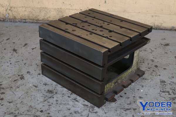 Carlton T-slot box drill table, 28 x 28 x 20, #66499 - Image 9