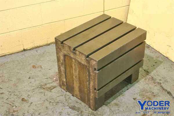 Bergonzi T-slotted box drill table, 19.5 x 16 x 17, #52733 - Image 3