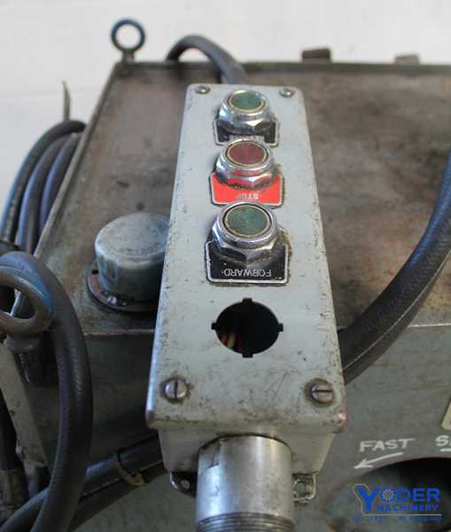 Hydraulic drill & power unit, Lamina #2B10065, 1" drill capacity, 7-1/2 HP,hand feed, #59134 - Image 7