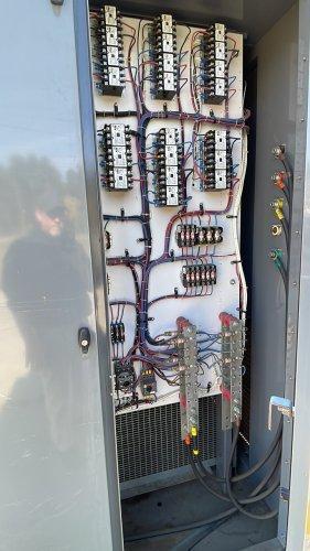 Simplex #TITAN-100, Forced Air-cooled Resistive/inductive Load Bank Cabinet - Image 6