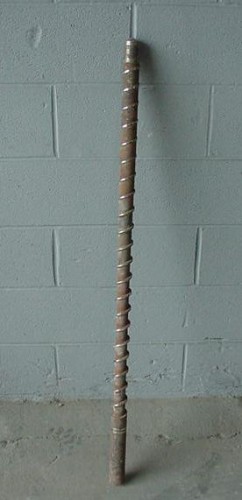 1.75" Extruder Screw, 3'- 11-5/8" overall length - Image 1