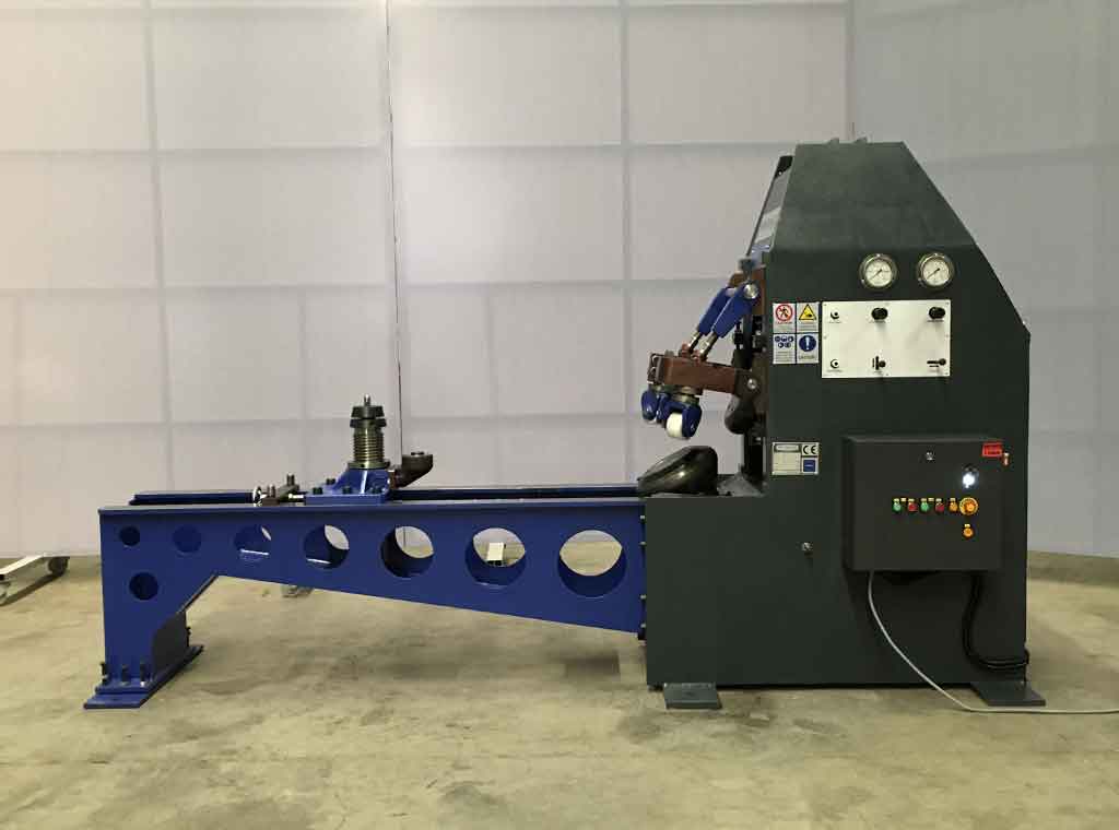 1/2" x 13' Bendmak #FMB-15-4000-MM, hydraulic flanger, 220 V., 3-phase - Image 1