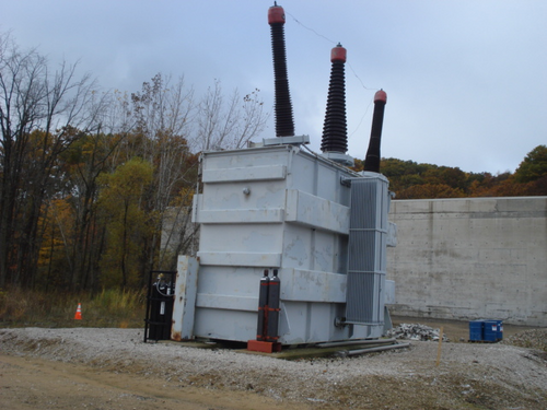 9500 KVA 34500GY/199190 Primary, 2400 Secondary, General Electric transformer - Image 3