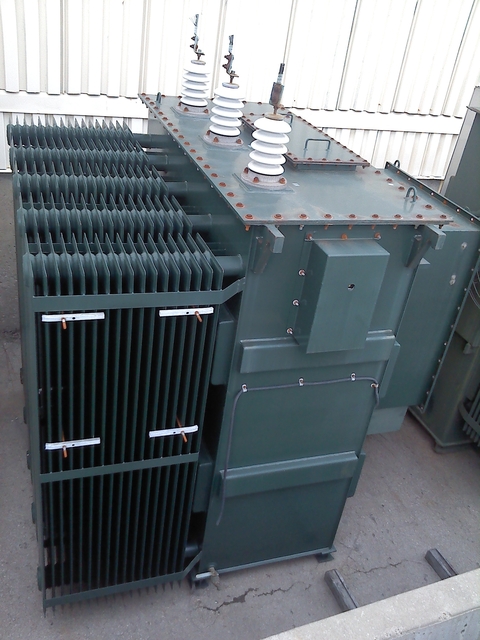 4000/5333 KVA 27600 Delta Primary, 600Y/347 Secondary, Pioneer, substation transformer, 1998 - Image 2