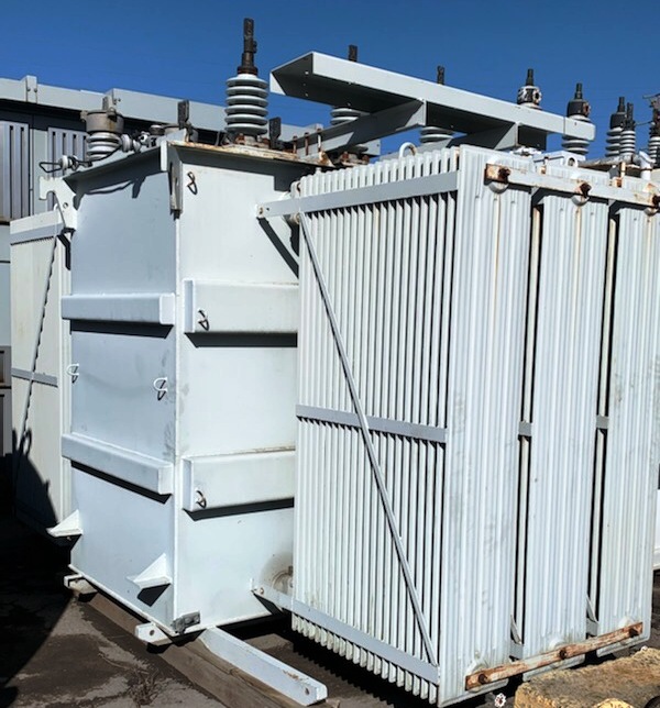 7.5/10.5 MVA 34500 Delta Primary, 4160Y/2400 Secondary, Carte, substation transformer - Image 2