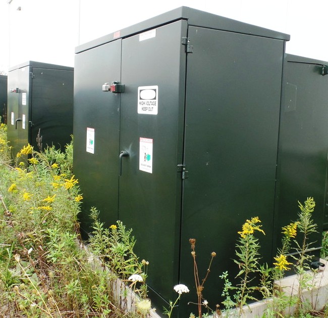 75 KVA 27600 Delta Primary, 460Y/265 Secondary, ABB, padmount transformer, 2013 - Image 3
