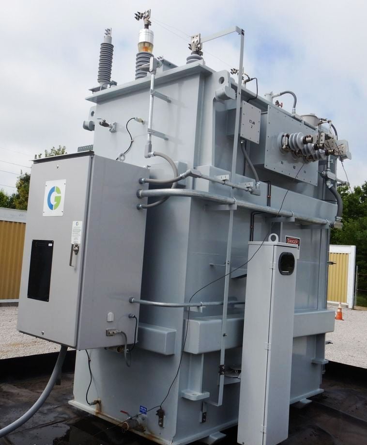 16/28 MVA 69000 Wye Primary, 14400 Delta Secondary, CG Power, unused surplus, 2017 - Image 1