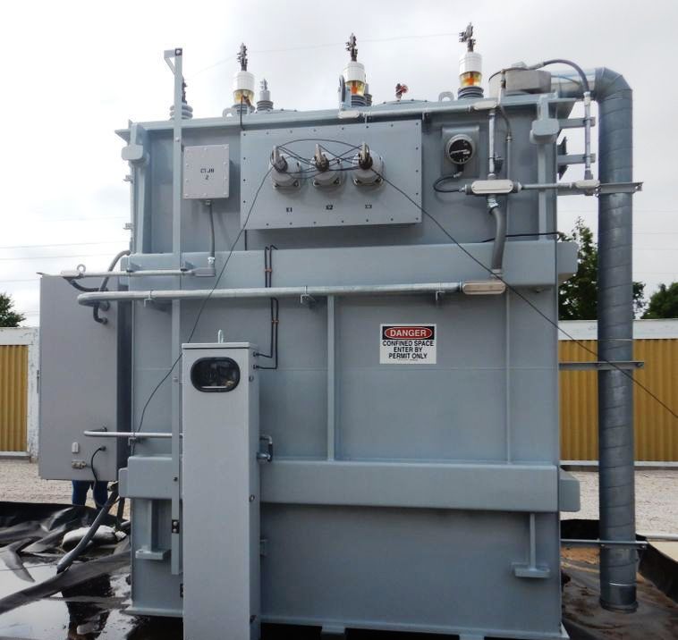 16/28 MVA 69000 Wye Primary, 14400 Delta Secondary, CG Power, unused surplus, 2017 - Image 6