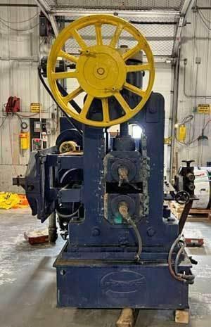 12" x 12" Stanat, 2-Hi wire flattening rolling mill, 100 HP, 1150-2000 RPM, 12" window - Image 5