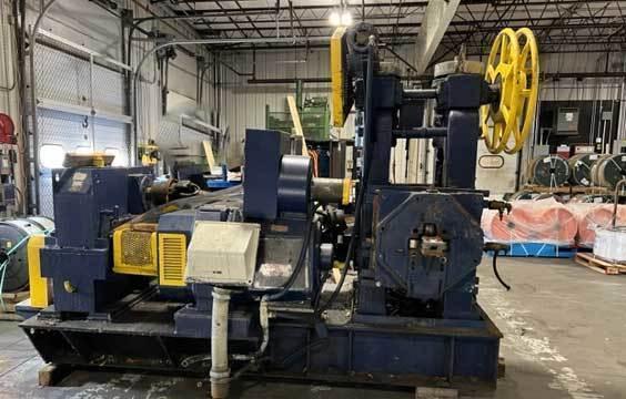 12" x 12" Stanat, 2-Hi wire flattening rolling mill, 100 HP, 1150-2000 RPM, 12" window - Image 7