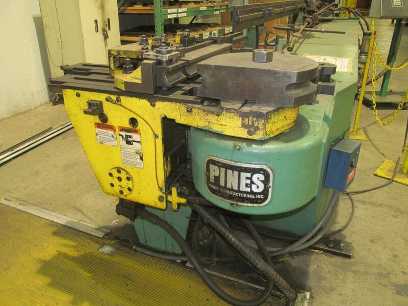 2-1/2" Pines #1-1/4, horizontal extended-base hydraulic rotary tube/pipe bender - Image 2