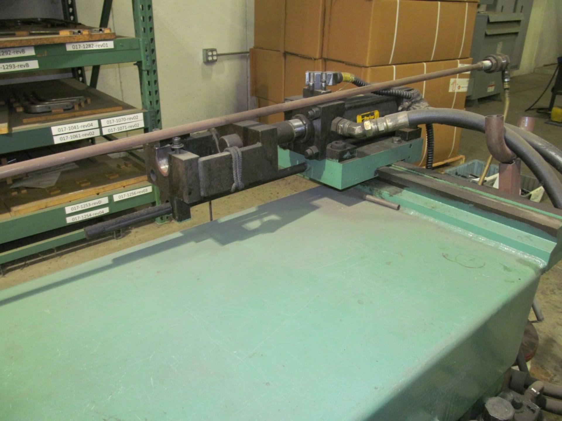 2-1/2" Pines #1-1/4, horizontal extended-base hydraulic rotary tube/pipe bender - Image 4