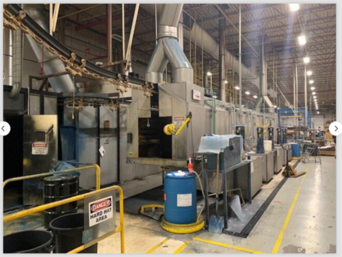 Production Systems, 5-stage Stainless Steel pretreatment washer - Image 1