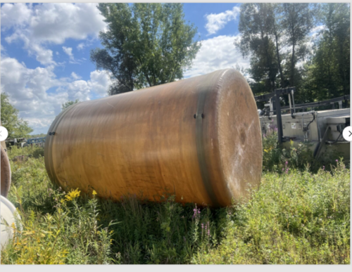 5000 gallon Vertical Fiberglass Storage Tank - Image 1