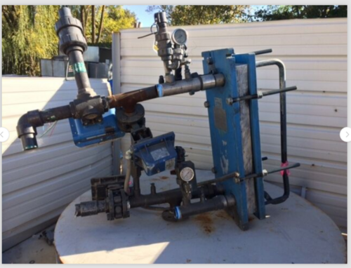 28 sq.ft., Alfa-Laval, M6-FG, heat exchanger, 150 psi @ 150, 74mm - Image 1